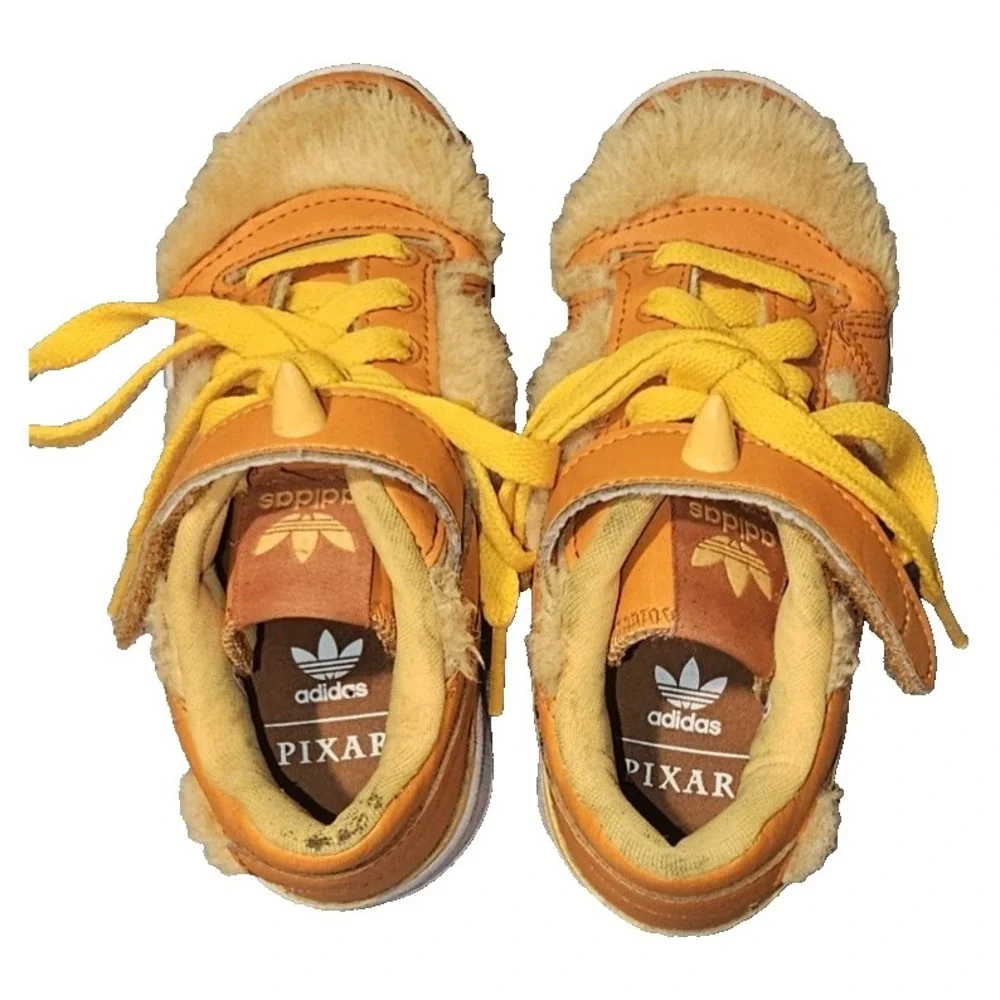 Adidas x Monster Inc. Forum Low C George Sanderson Furry Shoes Size 11k GW0842